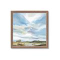 Picture of Cloudy sky landscape _GroupedProduct_Square_Framed_Matted_