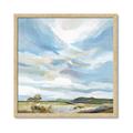 Picture of Cloudy sky landscape _GroupedProduct_Square_Framed_Matted_