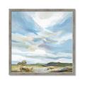 Picture of Cloudy sky landscape _GroupedProduct_Square_Framed_Matted_
