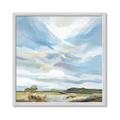 Picture of Cloudy sky landscape _GroupedProduct_Square_Framed_Matted_