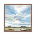 Picture of Cloudy sky landscape _GroupedProduct_Square_Framed_Matted_