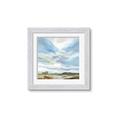 Picture of Cloudy sky landscape _GroupedProduct_Square_Framed_Matted_