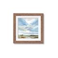 Picture of Cloudy sky landscape _GroupedProduct_Square_Framed_Matted_