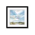 Picture of Cloudy sky landscape _GroupedProduct_Square_Framed_Matted_
