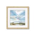 Picture of Cloudy sky landscape _GroupedProduct_Square_Framed_Matted_
