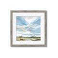 Picture of Cloudy sky landscape _GroupedProduct_Square_Framed_Matted_