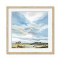 Picture of Cloudy sky landscape _GroupedProduct_Square_Framed_Matted_