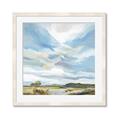 Picture of Cloudy sky landscape _GroupedProduct_Square_Framed_Matted_