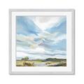 Picture of Cloudy sky landscape _GroupedProduct_Square_Framed_Matted_