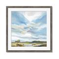 Picture of Cloudy sky landscape _GroupedProduct_Square_Framed_Matted_