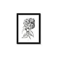 Picture of Flowers and leaves II _GroupedProduct_Rectangle_Portrait_Framed_Matted_