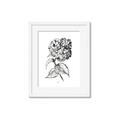 Picture of Flowers and leaves II _GroupedProduct_Rectangle_Portrait_Framed_Matted_