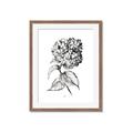Picture of Flowers and leaves II _GroupedProduct_Rectangle_Portrait_Framed_Matted_