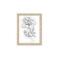 Picture of Flowers and leaves (Foil) _GroupedProduct_Rectangle_Portrait_Framed_Matted_