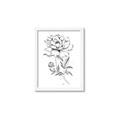 Picture of Flowers and leaves (Foil) _GroupedProduct_Rectangle_Portrait_Framed_Matted_