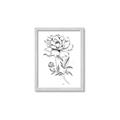 Picture of Flowers and leaves (Foil) _GroupedProduct_Rectangle_Portrait_Framed_Matted_