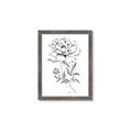 Picture of Flowers and leaves (Foil) _GroupedProduct_Rectangle_Portrait_Framed_Matted_