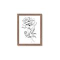 Picture of Flowers and leaves (Foil) _GroupedProduct_Rectangle_Portrait_Framed_Matted_