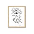 Picture of Flowers and leaves (Foil) _GroupedProduct_Rectangle_Portrait_Framed_Matted_