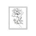 Picture of Flowers and leaves (Foil) _GroupedProduct_Rectangle_Portrait_Framed_Matted_
