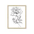 Picture of Flowers and leaves (Foil) _GroupedProduct_Rectangle_Portrait_Framed_Matted_
