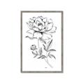 Picture of Flowers and leaves (Foil) _GroupedProduct_Rectangle_Portrait_Framed_Matted_