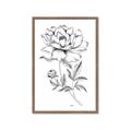 Picture of Flowers and leaves (Foil) _GroupedProduct_Rectangle_Portrait_Framed_Matted_