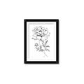 Picture of Flowers and leaves (Foil) _GroupedProduct_Rectangle_Portrait_Framed_Matted_