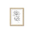 Picture of Flowers and leaves (Foil) _GroupedProduct_Rectangle_Portrait_Framed_Matted_