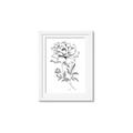 Picture of Flowers and leaves (Foil) _GroupedProduct_Rectangle_Portrait_Framed_Matted_