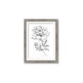 Picture of Flowers and leaves (Foil) _GroupedProduct_Rectangle_Portrait_Framed_Matted_