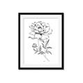 Picture of Flowers and leaves (Foil) _GroupedProduct_Rectangle_Portrait_Framed_Matted_