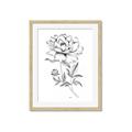 Picture of Flowers and leaves (Foil) _GroupedProduct_Rectangle_Portrait_Framed_Matted_
