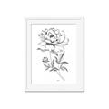 Picture of Flowers and leaves (Foil) _GroupedProduct_Rectangle_Portrait_Framed_Matted_
