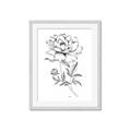 Picture of Flowers and leaves (Foil) _GroupedProduct_Rectangle_Portrait_Framed_Matted_