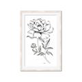 Picture of Flowers and leaves (Foil) _GroupedProduct_Rectangle_Portrait_Framed_Matted_