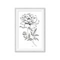 Picture of Flowers and leaves (Foil) _GroupedProduct_Rectangle_Portrait_Framed_Matted_