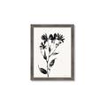 Picture of Black flower II (Ink border black ) _GroupedProduct_Rectangle_Portrait_Framed_Matted_