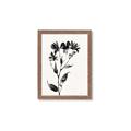 Picture of Black flower II (Ink border black ) _GroupedProduct_Rectangle_Portrait_Framed_Matted_