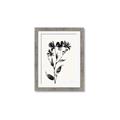 Picture of Black flower II (Ink border black ) _GroupedProduct_Rectangle_Portrait_Framed_Matted_