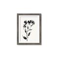 Picture of Black flower II (Ink border black ) _GroupedProduct_Rectangle_Portrait_Framed_Matted_