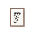 Picture of Black flower II (Ink border black ) _GroupedProduct_Rectangle_Portrait_Framed_Matted_