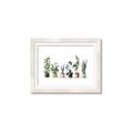 Picture of Pots with plants _GroupedProduct_Rectangle_Landscape_Framed_Matted_