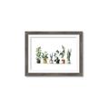 Picture of Pots with plants _GroupedProduct_Rectangle_Landscape_Framed_Matted_