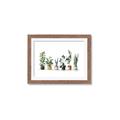 Picture of Pots with plants _GroupedProduct_Rectangle_Landscape_Framed_Matted_