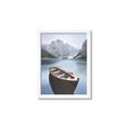 Picture of Day on the Lake _GroupedProduct_Rectangle_Portrait_Photography _GroupedProduct_Rectangle_Portrait_Framed_Matted_