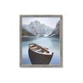 Picture of Day on the Lake _GroupedProduct_Rectangle_Portrait_Photography _GroupedProduct_Rectangle_Portrait_Framed_Matted_
