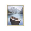 Picture of Day on the Lake _GroupedProduct_Rectangle_Portrait_Photography _GroupedProduct_Rectangle_Portrait_Framed_Matted_