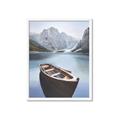 Picture of Day on the Lake _GroupedProduct_Rectangle_Portrait_Photography _GroupedProduct_Rectangle_Portrait_Framed_Matted_