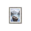 Picture of Day on the Lake _GroupedProduct_Rectangle_Portrait_Photography _GroupedProduct_Rectangle_Portrait_Framed_Matted_
